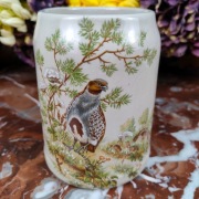 Ładny ceramiczny myśliwski kufel - Kuropatwa - 0,5 L