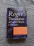 Roget's thesaurus of English Words and phrases