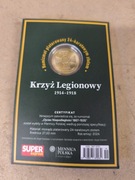 Numizmat Platerowany 24 karatowym złotem Józef Piłsudski