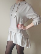 Tunika damska, kolor kremowy, rozmiar Uniwersalny.