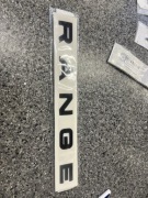 Czarny Emblemat RANGE ROVER