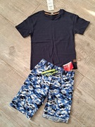 T-shirt + spodenki chłopięce - ROZM 122