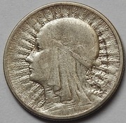 2 złote Głowa Kobiety Polonia 1934 ładna rzadka 250 tys. !