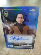 Peter Jacobson - Myn Weaver - Gwiezdne Wojny (Star Wars) - karta - autograf