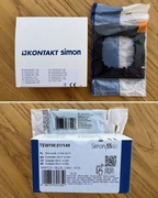 sterownik łącznik oświetleniowy Kontakt Simon 55 Go Wi-Fi czarny ramka