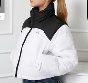 CALVIN KLEIN JEANS NOWA GRUBA ORYGINALNA CIEPŁA KURTKA L 40 PIKOWANA