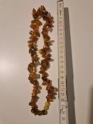 Naszyjnik, korale damskie z bursztynu