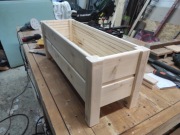 Donica drewniana na kwiaty zioła 