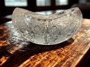 Półmisek szklany kryształowy stan idealny