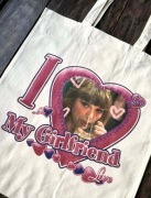 Torba bawełniana torebka tote bag cotton bawełna beżowa TAYLOR SWIFT