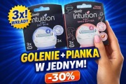 2xWILKINSON INTUITION 2 IN 1 DRY SKIN + Shea Butter WKŁADY DO MASZYNKI BLUE