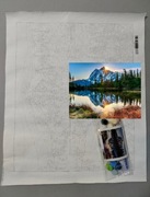 Malowanie po numerach 40x50 góry wschód słońca