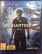 Uncharte 4 Kres złodzieja ps4