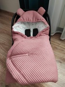 Otulacz do fotelika bawełna Premium 