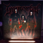 Immortal Damned in Black czarny winyl stan NM + bonus