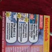 gra pc liga polska menager 2005 nowa edycja Twój niezbędnik 3/2005