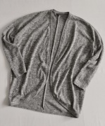 Yessica C&A damski sweter kardigan szary melanż XS/34