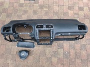 VW Golf VI Deska Kokpit 3xAirbag poduszki ORYGINAŁ DEMONTAŻ 
