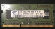 RAM SODIMM 1GB DDR3-1066 PC-8500s Samsung 