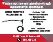 Wynajem buławy wibracyjnej WACKER IRSE-fu