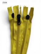 Zamek błyskawiczny spiralny “LAMPO” 25cm #5, żółto-zielony