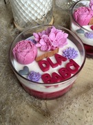 Zapachowa świeca sojowa DLA BABCI prezent 300 g dzień babci