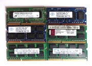 Zestaw różnych pamięci RAM DDR3 - używane, likwidacja serwisu 