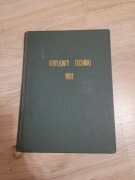 Horyzonty Techniki 1961 oprawiony rocznik