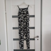 H&M letni kombinezon kostium w palmy 140