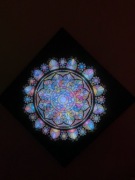 Obraz Mandala LED Rozeta 1x1m FILM!