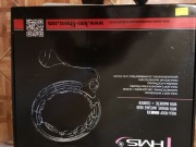 HULA HOOP "HHM13" z wypustkami magnetycznymi, obciążnikiem+licznik