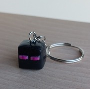 Brelok ręcznie robiony enderman Minecraft 