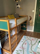 Łóżko Kura Ikea antresola