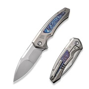 Nóż składany WE Knife Hyperactive Polished Bead Titanium (WE23030-1)