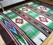 Art Deco wełniany kilim