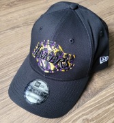 czapka z daszkiem New Era 9Forty LA Lakers NBA czarna haft logo