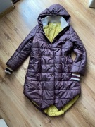 Blue shadow asymetryczny płaszcz jak nowy kurtka Polska marka xxl 44