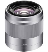 Obiektyw Sony FE 50 mm 1,8 SEL50F18 OSS (1) srebrny