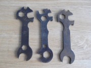 Stare klucze do roweru z PRL - u