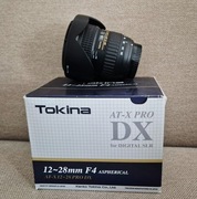 Obiektyw szerokokątny Tokina AT-X Pro DX 12-28 mm, f4, Nikon F