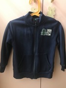 Bluza dresowa benetton 98 granatowa 
