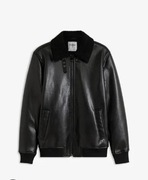 OVS świetna kurtka zimowa na kożuchu misiu z kołnierzem za pół ceny rozm L