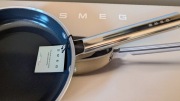 SMEG Nowa luksusowa patelnia dla profesjonalistów. 24 cm Najwyższa jakość. 