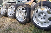 Alufelgi w211 z oponami