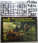 Caesar.WW 2 German Kettenkard & Raketenwerfer 43. 