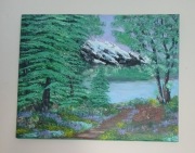 Ręcznie malowany 40x50 