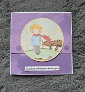 Kartka urodzinowa ręcznie robiona mały książę dowolny napis