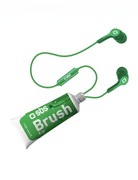 Słuchawki dokanałowe SBS Brush Zielony