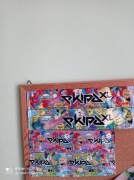 Papierki po lodach ekipach