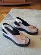 Sandały loretta vitale rozmiar 38,nowe.Skorzane Sandały, lekkie  